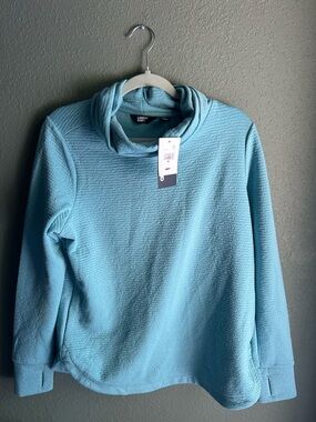 NWT Teal Lands End Sweater